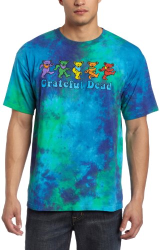 Amazon.com: Liquid Blue Men's Grateful Dead Dancing Bear T-Shirt